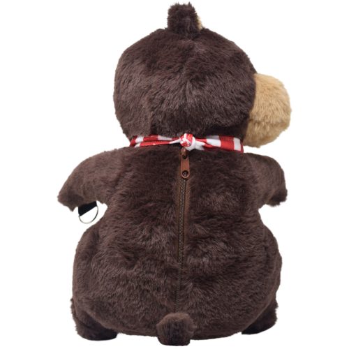 Bear Bag Back Zipper 2