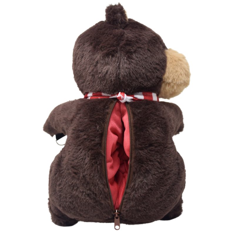 Bear Bag Back Zipper 4