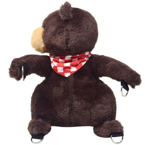 Bear Bag Stomach Zipper 1