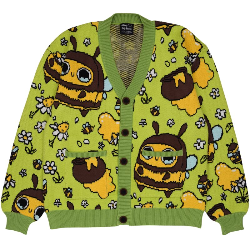 Bee Nuggie Cardigan 1