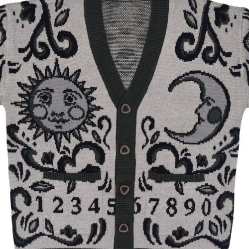 Black Ouija Cardigan 4