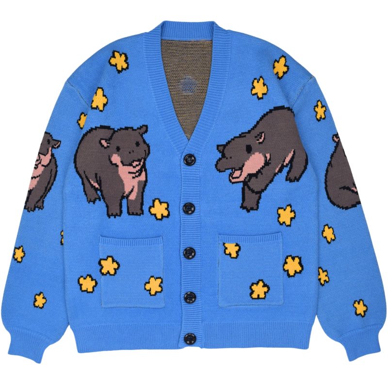 Blue Pygmy Hippo Cardigan 1 65357b86 955b 4b0e bc8c c701ca91649c