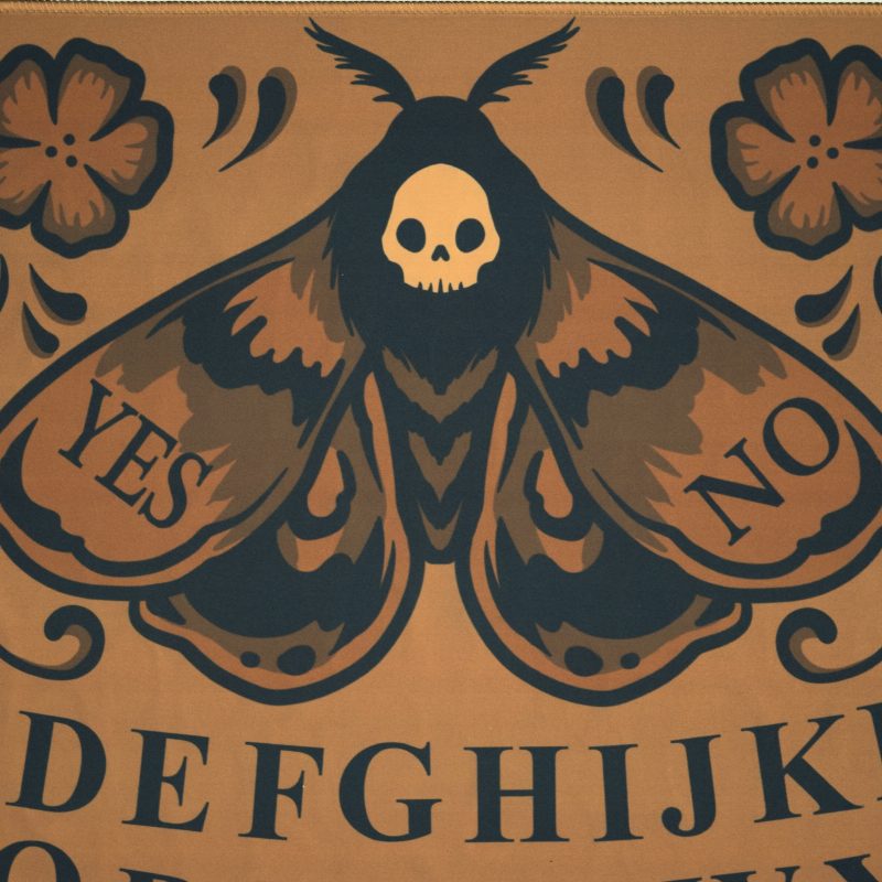 Brown Ouija Desk Mat 2