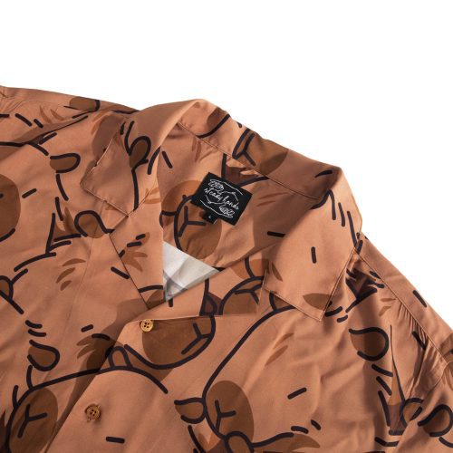 Capybara With Me Button Up 3