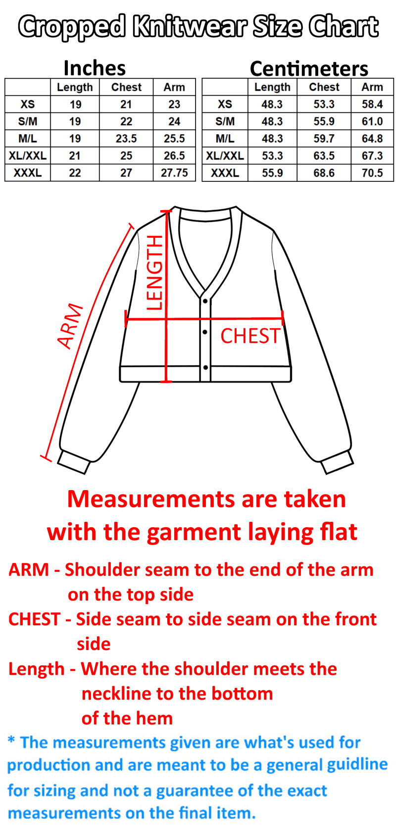 CroppedKnitCardiganSizeChart 0eb8dff7 5dee 4d9b a73b cc9d00592138