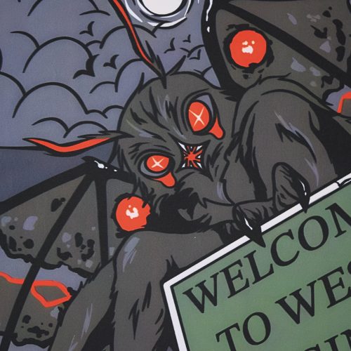 Mothman Desk Mat 2