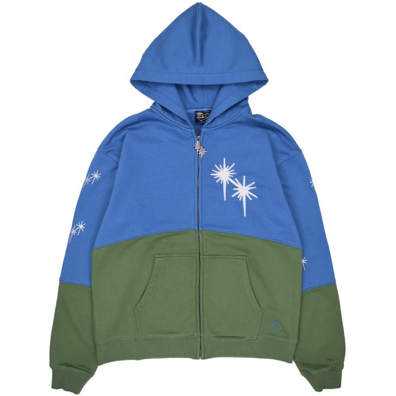 Twice as Many Stars Zip Up Hoodie 1