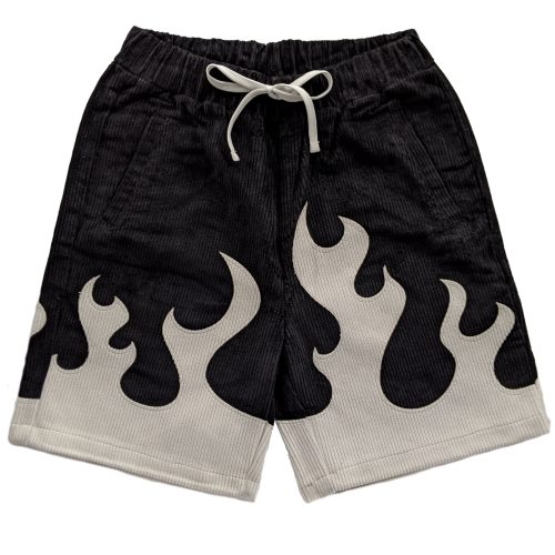 White Flame Shorts